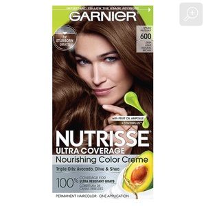 NWT Garnier Nutrisse Ultra Coverage Permanent Haircolor Spiced Hazelnut …